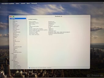 MacBook Air M1 8gb SSD 256gb v záruke, baterka 100% - 11