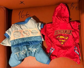 Rôzne oblečenie - NOVÉ bundy pre psíkov - 11