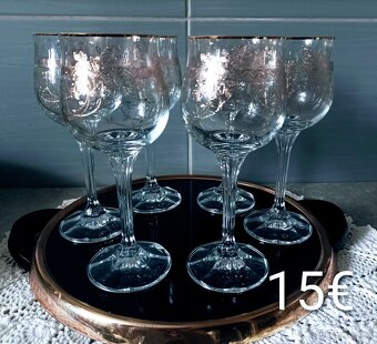 Poháre sklo - mix - 11