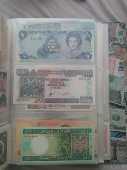 Veľká zbierka bankoviek zo sveta ako celok (hodnota 3.800€+) - 11