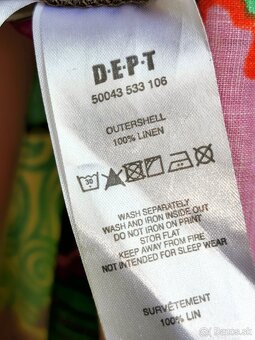 Dept. - Krásne letné šaty z ľanu vo veľkosti M - 11