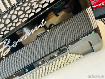 Predám profesionálny akordeón Borsini Wienna 374- 96 basový - 11