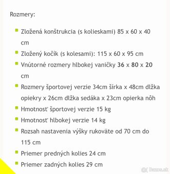 Kočík Babylux largo 3 kombinácia - 11