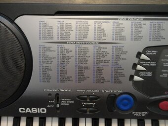 Elektronické klávesy Casio CTK 551 - 11