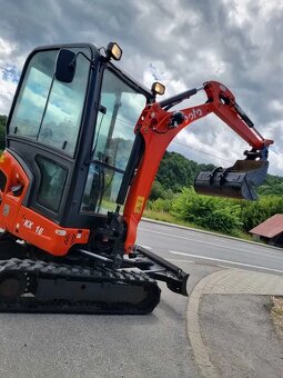 Mini rýpadlo Kubota KX016 2t - z Nórska 1500h - Ako NOVÉ, pr - 11