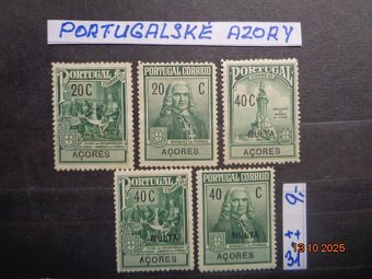POŠTOVÉ ZNÁMKY - SÉRIE  - 22 FOTO - 11