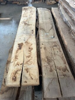 Vysušené dubové fošne, dub, 8 cm, dubové rezivo - 11