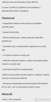 Taktická vesta Mil-Tec - 11