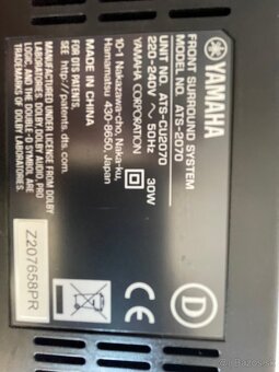 Predám YAMAHA soundbar a subwoofer - 11
