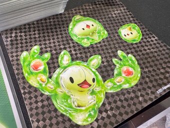 Pokemón MEGA balík (C): 100ks kariet v obaloch s EX + darček - 11