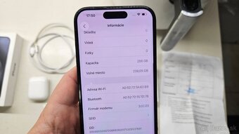 Apple iPhone 15 Pro 256GB + airpods 2019 - 11