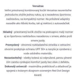 Joie športový kočík Versatrax laurel - 11