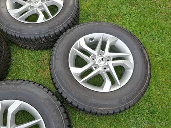 16" ALU 5x 114,3 /HYUNDAI,..orig/ zimné 215/70 r16 + TPMS - 11