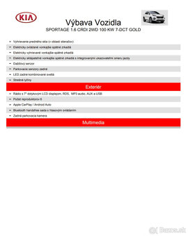 KIA Sportage 1,6 CRDi 100Kw 2WD - 11