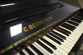 Koncertní pianino C.BECHSTEIN + židlička. ZÁRUKA. - 11