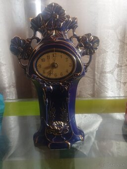 Kukučkove hodiny ,porcelánové hodiny, krbové hodiny - 11