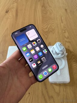 iPhone 15 Pro Max 256 gb Blue Titanium v záruke - 11
