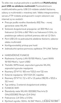 TP-LINK Archer C50 AC1200 v1 WiFi Router - 11