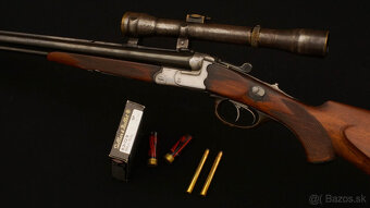 Na predaj trojak E. von Nordheim ZELLA MEHLIS 9,3x72R 16/70 - 11