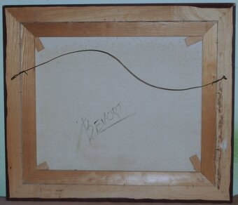 OBRAZ - Olejomaľba - John Bevort - Prístav - 11