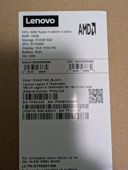 Lenovo Legion 5 15ARH05H – herný notebook - 11