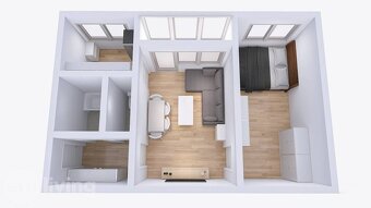 REZERVOVANÉ - TOP lokalita- 2i 46 m² + loggia - Nemšová - 11