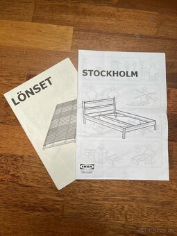 Manželská postel IKEA - 11