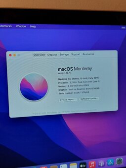 MacBook Pro 13" 2015 i5 8GB RAM, SSD 128GB - 11