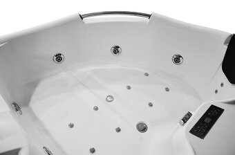 M-SPA - 0311 Kúpeľňová vaňa SPA s hydromasážou 150 x 150 x 7 - 11