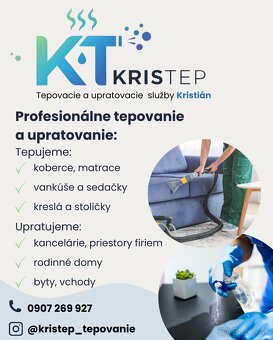 Tepovacie a Upratovacie služby KrisTep - 11