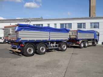 Volvo FM 500 6x4, 3strannásklápěčka + vlek Schwarzmüller - 11