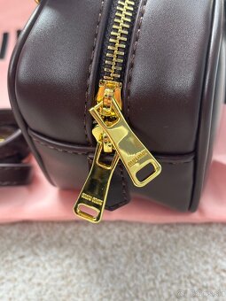 Miu Miu Arcadie Leather Bag - Brown - 11