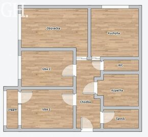 PRIESTRANNÝ a kompletne ZARIADENÝ 3-izbový byt s krásnym výh - 11