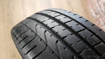 Alu R19 5x108 orig. JAGUAR F-type dvojrozmer + letné pneu - 11