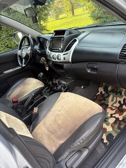 Mitsubishi L200 2.5 DID ,dazdovy,klima, kozeny paket - 11