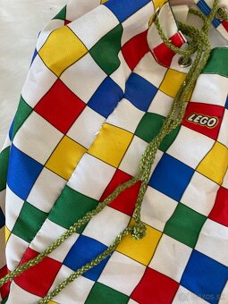 LEGO vintage taška na kocky s vreckami 70/80. roky - 11