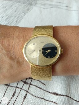 Exkluzívne Zlaté Hodinky PIAGET Dual Time 18k/750 - 11