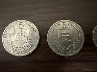Slovenský Štát mince a najlacnejsia 1KS 1944 - 11