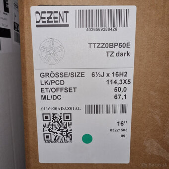 Disky Dezent TZ 5x112 R18 8J - 11