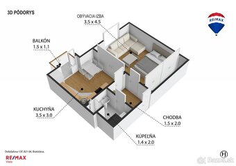 TOP PREDAJ - SKVELÉ BÝVANIE ALEBO INVESTÍCIA - 1i byt - BA - 11