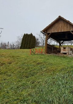 Stavba 122 m2 a drevená chata, pozemok 2.600 m2, Levice (SM- - 11