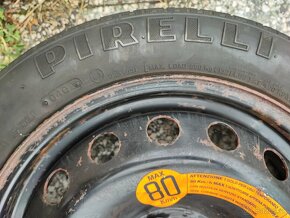 Dojazdové koleso R15 (4.00B x15H ET35, PIRELLI 125/80) + zdv - 11