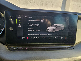 ŠKODA OCTAVIA COMBI 2.0 TDI STYLE DSG - 1.MAJITEĽ - 11