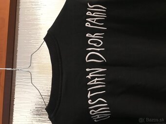 CHRISTIAN DIOR black damska mikinka S/M - 11