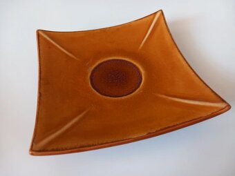 Staršia 3ks servírovacia sada po rodičoch, keramika-kamenina - 11