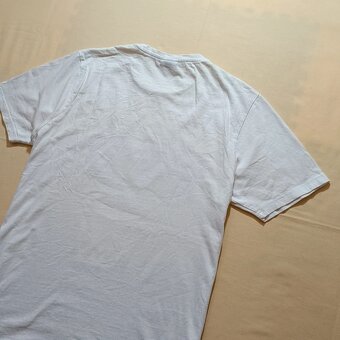 Ellesse biele tričko s potlačou letné tričko L - 11