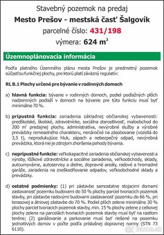 Lukratívny stavebný pozemok | 624 m² - Prešov - 11