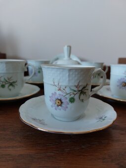 Karlovarsky porcelan - mokka salocky - 11