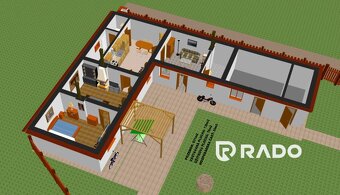 RADO ǀ Reality ponúka na predaj dvojizbový RD v obci Borský  - 11