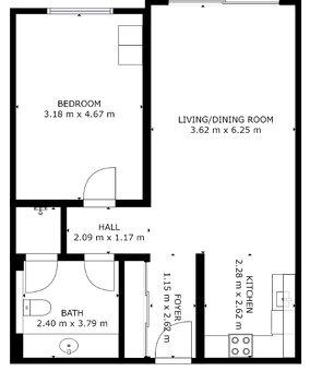 Predaj 2 izb. apartmánu na Donovaloch č.1 - 11